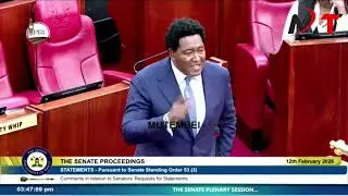 SEN LEDAMA SUBMISSION IN SENATE AFTER SIFUNA CHASED OUT OF ODM!!