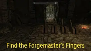 Skyrim # Find the Forgemaster's fingers - Levers Puzzle