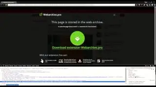 How to avoid installing webarchive plugin and view page normally