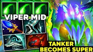 VIPER Mid Becomes Super Toxic Hero Poison Slow Counter Pick - Dota 2