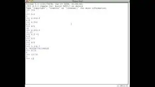 Arithmetic Operators in Python 3.1