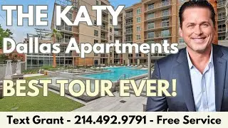 High Rise STUDIO Apartment Tour! | The Katy in Dallas Tx