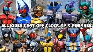 ALL KAMEN RIDER KABUTO SERIES & MOVIE CAST OFF, CLOCK UP, FINISHER PS2 [1080p 60fps]