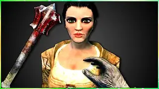 Im A MENACE TO SOCIETY! In Skyrim VR!