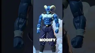 Modifying the LS Studio Moro From Dragon Ball Z #dragonballz #goku #shfiguarts #actionfigure