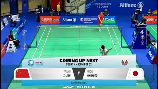 ALLIANZ Malaysia Super 100 2025 | WANG Zi Jun (CHN) vs. Yudai OKIMOTO (JPN) | MS R32