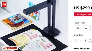 Xiaomi CZUR Aura Smart Portable Automatic Scanner.
