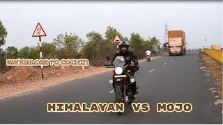 Himalayan and Mahindra Mojo to Kerala | Night Ride Experience.