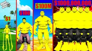 Franklin Purchasing $1 GOLDEN HULK Suit to $1,000,000,000 in GTA 5