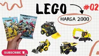 Assembling & Unboxing the Latest LEGO Surprise Candy Price 2000 Heavy Vehicle Edition Bulldozer #02