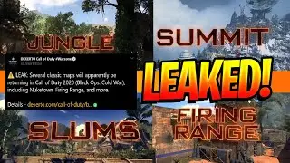 Black Ops Cold War Multiplayer Maps LEAKED (CoD 2020)