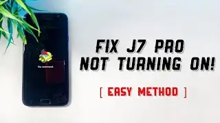 How to fix J7 Pro stuck on bootlogo (bricked or bootloop)