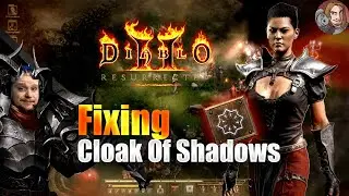 Diablo II Resurrected - Fixing Cloak Of Shadows (Game Rant)