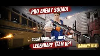 LEGENDARY SQUAD vs PROS! 😱 | Insane Nuketown Frontline Carry #codm #callofduty #codmobile