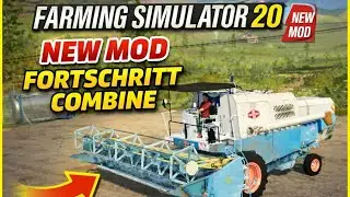 FORTSCHRITT E512 NEW COMBINE MOD FS20 || FARMING SIMULATOR 20 🌾🌾 || #farming #gaming @csgaming7111 