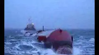 Pelamis Wave - Seatrials