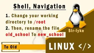 Shell Navigation (Completed Task) How to rename a file in Linux Terminal