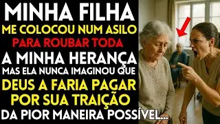 MINHA FILHA ME TRANCOU EM UM ASILO PARA ROUBAR TODA A MINHA FORTUNA, MAS O QUE DEUS FEZ COM ELA...