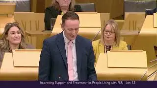 Members&rsquo; Business: Improving Support for People Living with PKU in Scotland - 13 January 2026