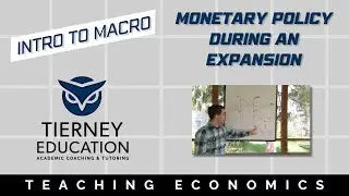 Monetary Policy During an Expansion -- AD/AS Model