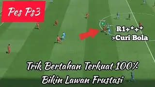 Trik Bertahan Terkuat 100% Lawan Frustasi | Pes Ps3 | Tutorial Ps3