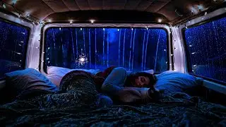 Soothing Heavy Rain & Thunder 🌧️😴 Calm Sleeping Ambience for Deep Rest & Stress Relief