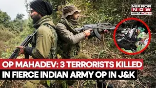 Operation Mahadev News: 3 Terrorists Killed In Gunfight In Kashmir | Security Forces Launch Probe