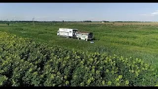 Apicultura in pastoral - Filmare cu drona