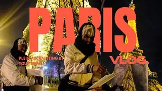 Plein Air Painting Tour Eiffel 🇫🇷🎨 | The Process Ep 4