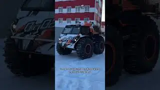 Первая вылазка на вездеходе клиента