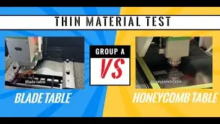 Blade table vs Honeycomb table: Which Cuts Thin Materials Better?