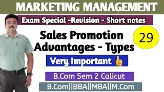 Sales Promotion/Advantages/Kinds of Sales Promotion