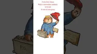 Paddington bear with marmalade sandwich #kidsbooks #howtodraw #kidsdrawing