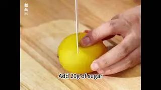 How to Make Persimmon Basque Cheesecake in 3 Minutes (Quick Version)