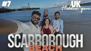 Scarborough beach | Best beach in Yorkshire? | Uk hidden gem | Dhruv dev Vlogs