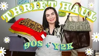 SUMMER TRY ON THRIFT HAUL 🌷 90s + Y2K TRENDS