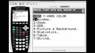 Finding Numerical Derivatives on TI-84 Graphing Calculator