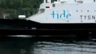 ferry arriving from utne,norway