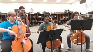 Lightly Row Dubstep - Cello Quartet
