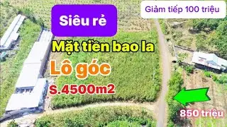 ❤️Thanh Lý - lô góc - giá rẻ - 76m nhựa - khu dân cư - sổ hồng sẵn S.4500m2 - Thiện Hưng - Đồng Nai