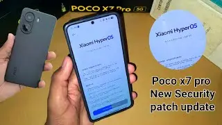 Poco x7 pro 5g 1 December 2025 new Security patch update  