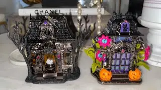 BATH & BODY WORKS DEMO: HAUNTED HOUSE & HAUNTED CONSERVATORY NIGHTLIGHT PLUG-IN REVIEW