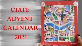 CIATE LONDON ADVENT CALENDAR 2021 | Unboxing + Swatches on the natural nails | Perfect Nails at Home