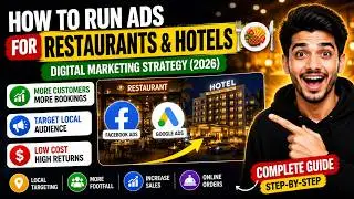 How to run  Ads For Restaurants, Hotels | digital marketing for restaurants | Restaurant Marketing