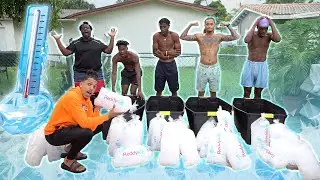 Last To Leave ICE COLD TUB Wins $10,000!