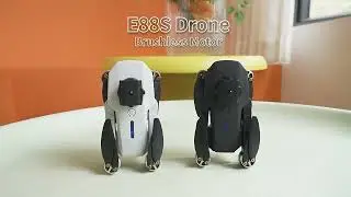 E88s Brushless Motor Drone Hd Dual Camera Obstacle Avoidance Uav Drones Optical Flow Hover