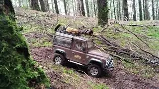 D90 scale trail trophy gelande team raffee RC 1/10 ‐ Réalisée avec Clipchamp