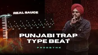 How To Make a Hard Punjabi Trap Type Beat Using Only Stock Plugins | FL Studio Tutorial 