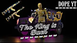 The King Is Back 🔥 | PUBG MOBILE | Gold Pirate Akm Seven Seas 🔥