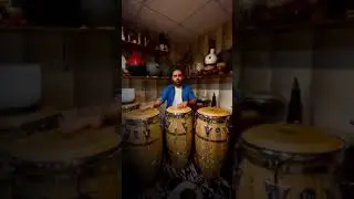 How play congas/ how play basic 6/8 rhythm #3 /SAEED SAREMI (percussionist)